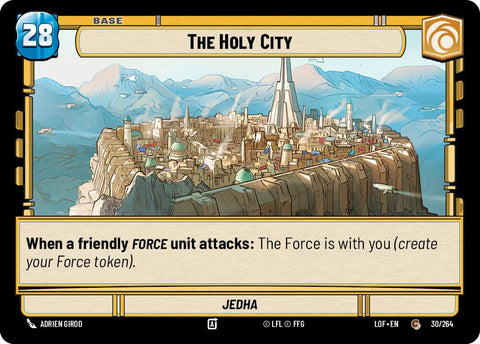 The Holy City // Force (030/264 // T03/T03) (030/264 // T03/T03) [Legends of the Force]