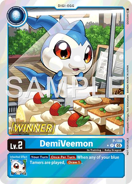 DemiVeemon [P-188] (Store Tournament 2025 Vol.3 Winner Pack) [Promotion Cards]