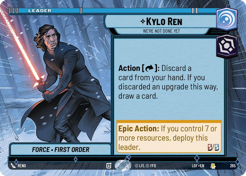 Kylo Ren (265) - We're Not Done Yet (Hyperspace) (265) [Legends of the Force]