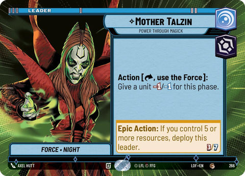 Mother Talzin (266) - Power Through Magick (Hyperspace) (266) [Legends of the Force]
