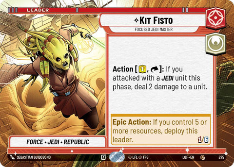Kit Fisto (276) - Focused Jedi Master (Hyperspace) (276) [Legends of the Force]