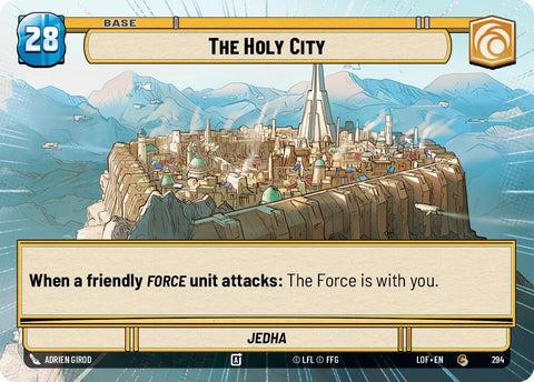 The Holy City // Shield (294 // t02) (Hyperspace) (294 // T02) [Legends of the Force]