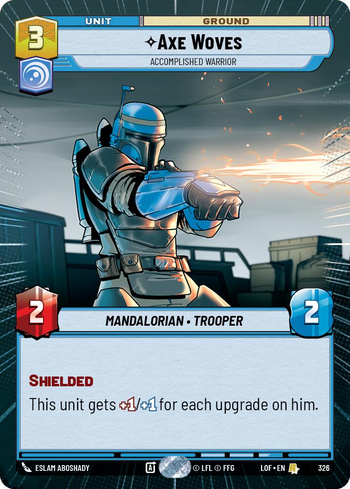 Axe Woves (326) - Accomplished Warrior (Hyperspace) (326) [Legends of the Force]