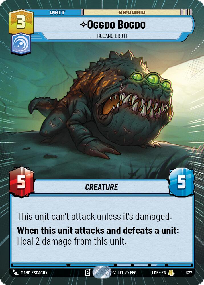 Oggdo Bogdo (327) - Bogano Brute (Hyperspace) (327) [Legends of the Force]