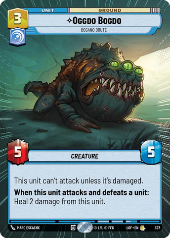Oggdo Bogdo (327) - Bogano Brute (Hyperspace) (327) [Legends of the Force]