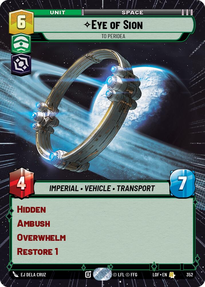 Eye of Sion (352) - To Peridea (Hyperspace) (352) [Legends of the Force]