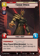 Savage Opress (401) - Imbued With Hate (Hyperspace) (401) [Legends of the Force]