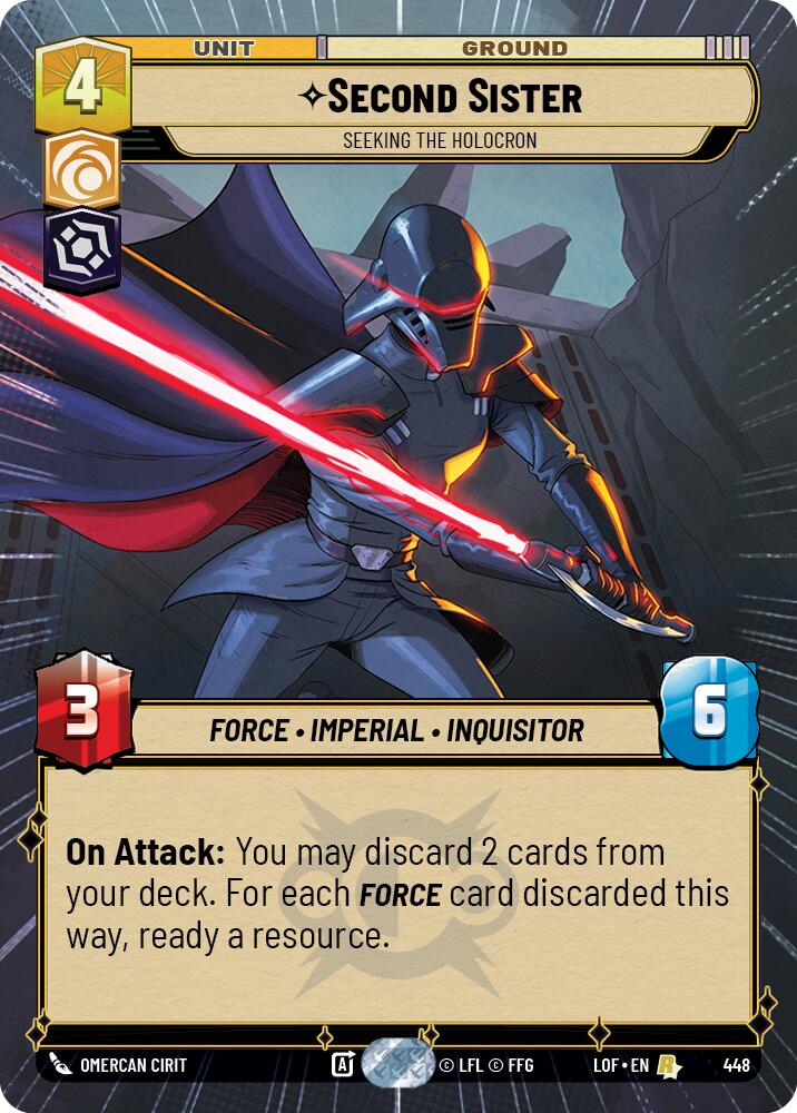 Second Sister (448) - Seeking the Holocron (Hyperspace) (448) [Legends of the Force]