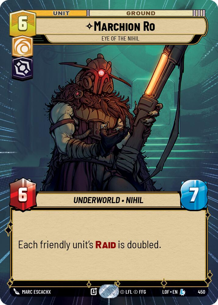 Marchion Ro (450) - Eye of the Nihil (Hyperspace) (450) [Legends of the Force]