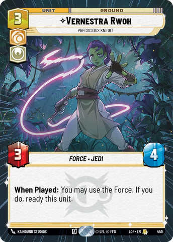 Vernestra Rwoh (459) - Precocious Knight (Hyperspace) (459) [Legends of the Force]