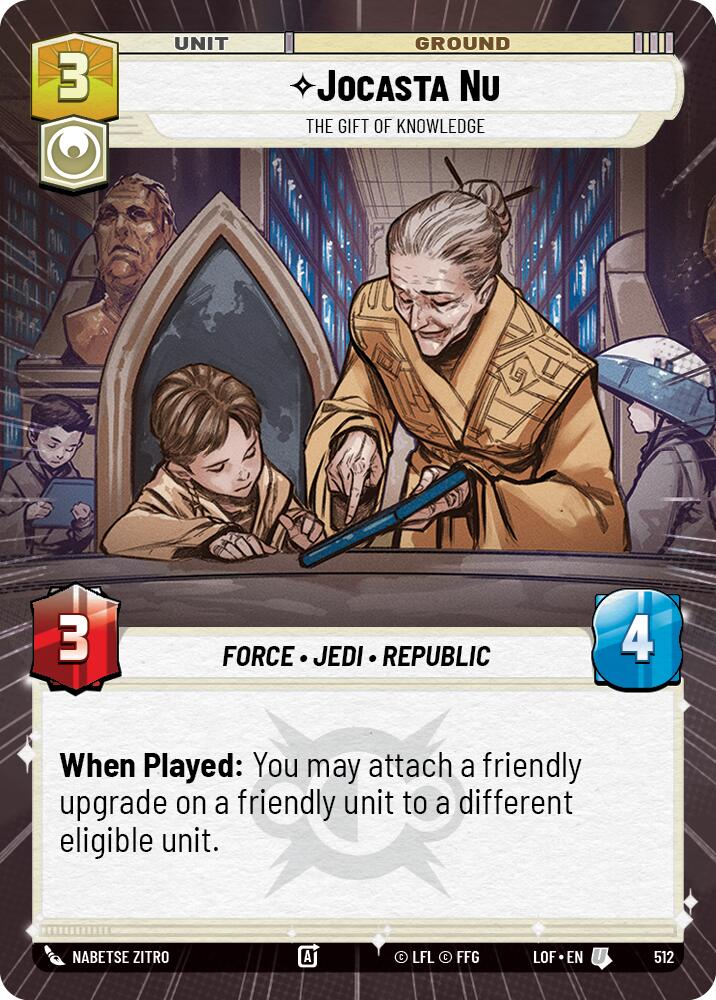 Jocasta Nu (512) - The Gift of Knowledge (Hyperspace) (512) [Legends of the Force]