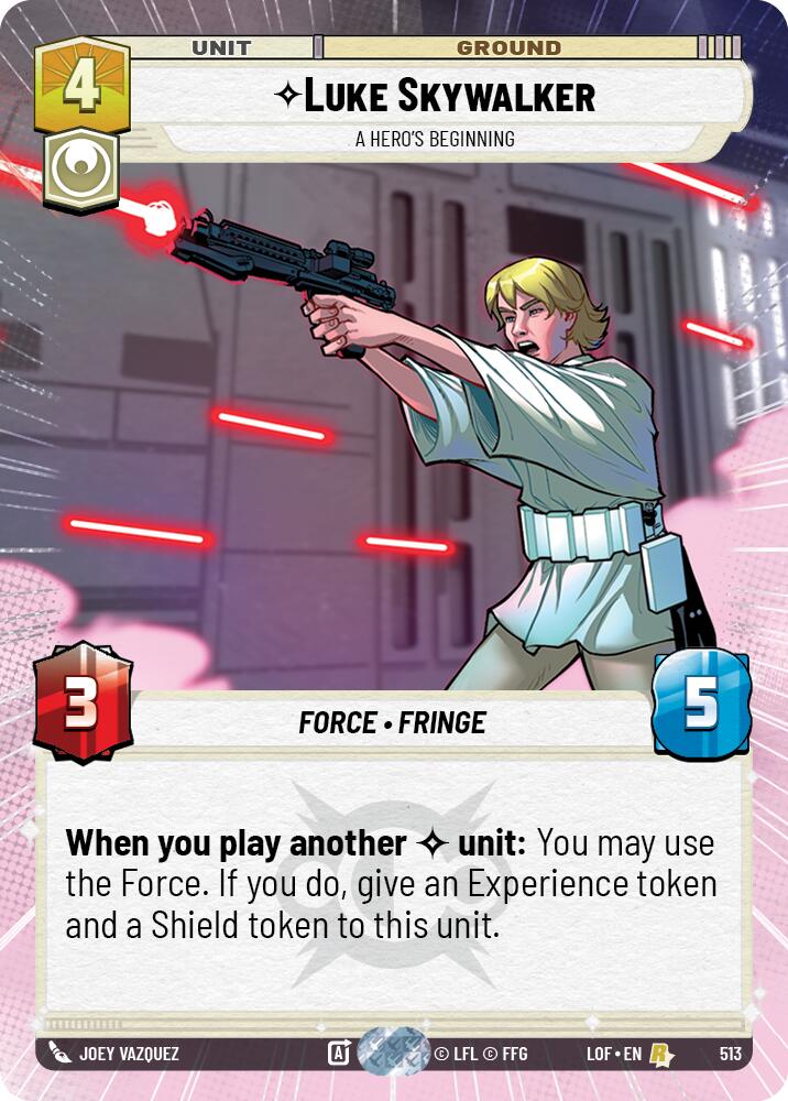 Luke Skywalker (513) - A Hero's Beginning (Hyperspace) (513) [Legends of the Force]