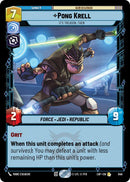 Pong Krell (540) - It's Treason, Then (Foil) (540) [Legends of the Force]