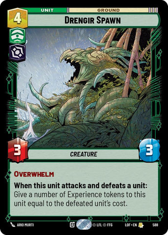 Drengir Spawn (588) (Foil) (588) [Legends of the Force]