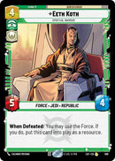 Eeth Koth (599) - Spiritual Warrior (Foil) (599) [Legends of the Force]