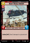 Heavy Missile Gunship (636) (Foil) (636) [Legends of the Force]