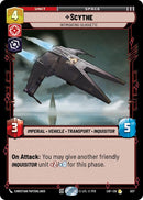 Scythe (637) - Intimidating Silhouette (Foil) (637) [Legends of the Force]