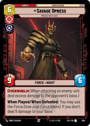 Savage Opress (639) - Imbued With Hate (Foil) (639) [Legends of the Force]