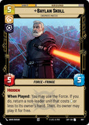 Baylan Skoll (687) - Enigmatic Master (Foil) (687) [Legends of the Force]