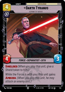 Darth Tyranus (733) - Servant of Sidious (Foil) (733) [Legends of the Force]