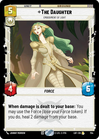 The Daughter (754) - Embodiment of Light (Foil) (754) [Legends of the Force]