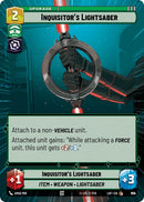 Inquisitor's Lightsaber (830) (Hyperspace Foil) (830) [Legends of the Force]