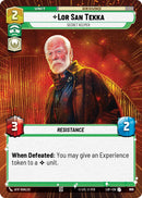 Lor San Tekka (835) - Secret Keeper (Hyperspace Foil) (835) [Legends of the Force]