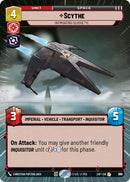 Scythe (875) - Intimidating Silhouette (Hyperspace Foil) (875) [Legends of the Force]
