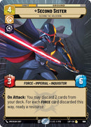 Second Sister (924) - Seeking the Holocron (Hyperspace Foil) (924) [Legends of the Force]