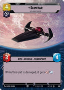 Scimitar (973) - Sith Infiltrator (Hyperspace Foil) (973) [Legends of the Force]