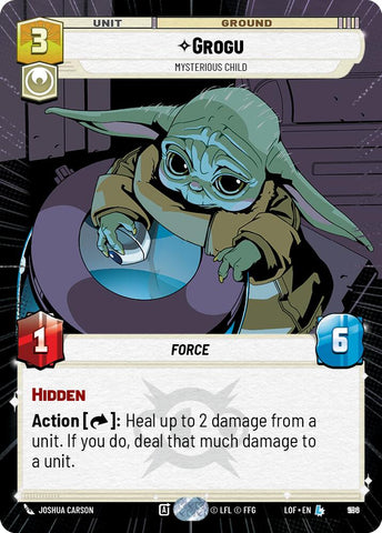 Grogu (986) - Mysterious Child (Hyperspace Foil) (986) [Legends of the Force]