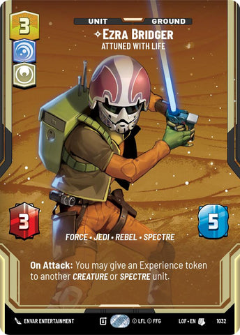Ezra Bridger (1032) - Attuned With Life (Prestige) (1032) [Legends of the Force]