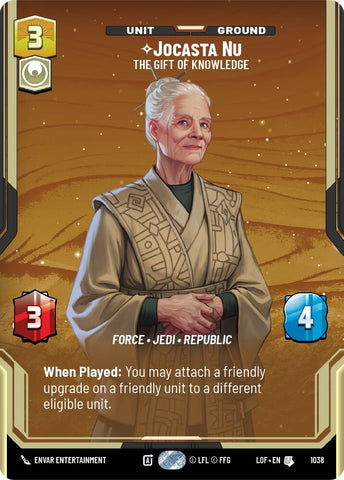 Jocasta Nu (1038) - The Gift of Knowledge (Prestige) (1038) [Legends of the Force]