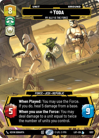 Yoda (1057) - My Ally is the Force (Prestige) (1057) [Legends of the Force]