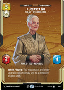 Jocasta Nu (1084) - The Gift of Knowledge (Prestige Foil) (1084) [Legends of the Force]