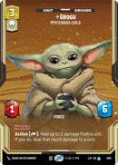 Grogu (1085) - Mysterious Child (Prestige Foil) (1085) [Legends of the Force]