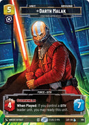 Darth Malak (1114) - Covetous Apprentice (Prestige Foil) (1114) [Legends of the Force]