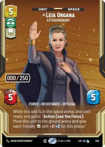 Leia Organa (1128) - Extraordinary (Serialized) (1128) [Legends of the Force]