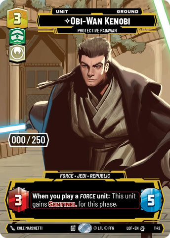 Obi-Wan Kenobi (1142) - Protective Padawan (Serialized) (1142) [Legends of the Force]