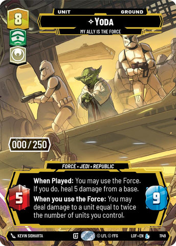 Yoda (1149) - My Ally is the Force (Serialized) (1149) [Legends of the Force]