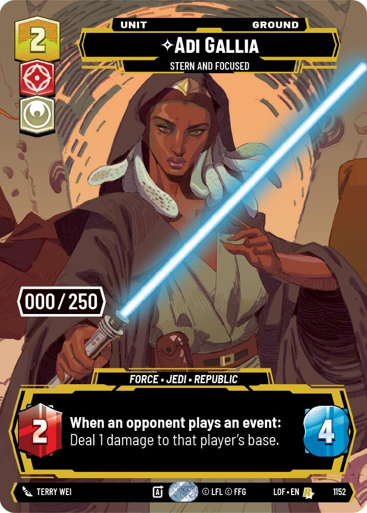 Adi Gallia (1152) - Stern and Focused (Serialized) (1152) [Legends of the Force]