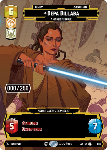Depa Billaba (1153) - A Higher Purpose (Serialized) (1153) [Legends of the Force]