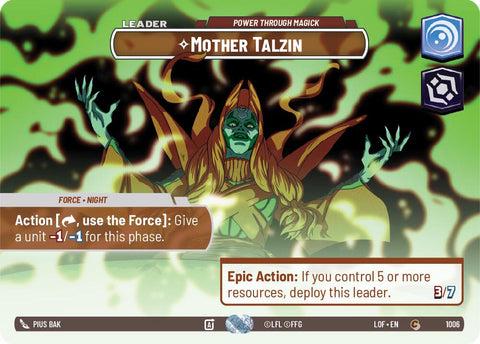 Mother Talzin (1006) - Power Through Magick (Showcase) (1006) [Legends of the Force]