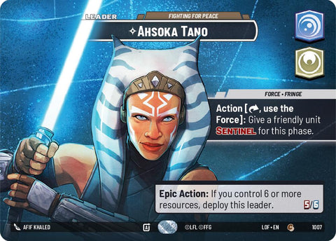 Ahsoka Tano (1007) - Fighting For Peace (Showcase) (1007) [Legends of the Force]