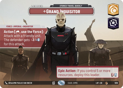 Grand Inquisitor (1018) - Stories Travel Quickly (Showcase) (1018) [Legends of the Force]