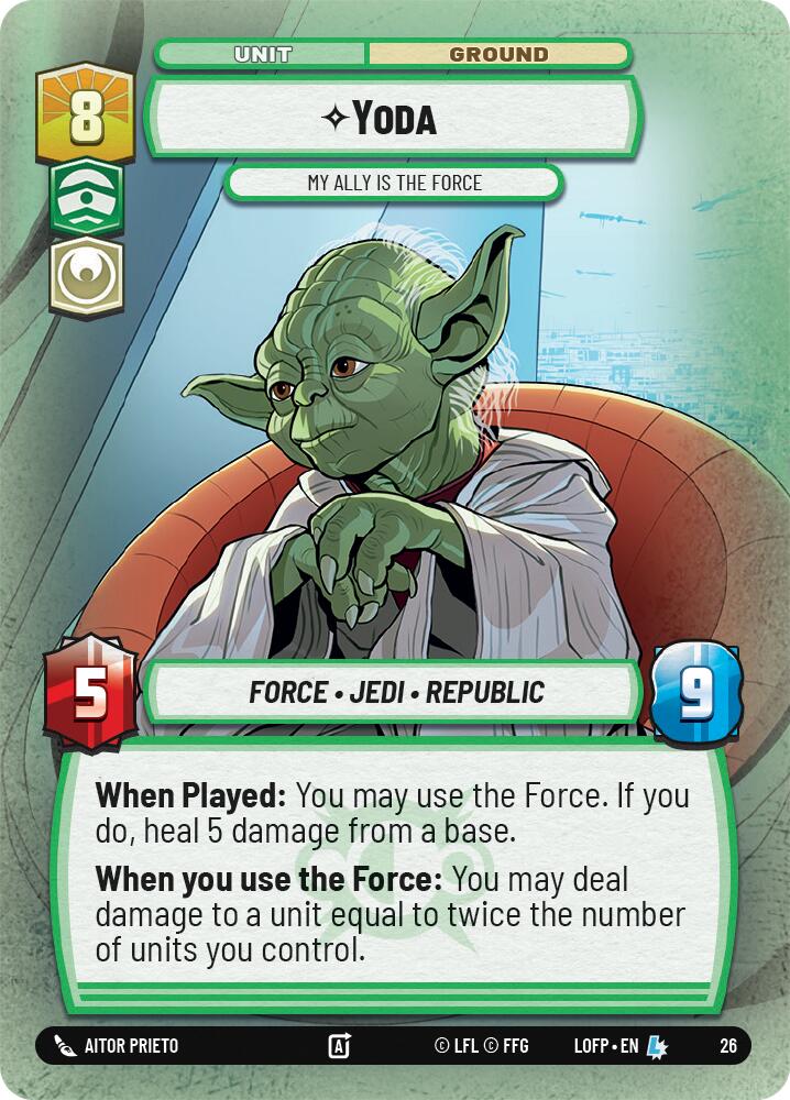 Yoda - My Ally is the Force (26) (26) [Judge Promos]