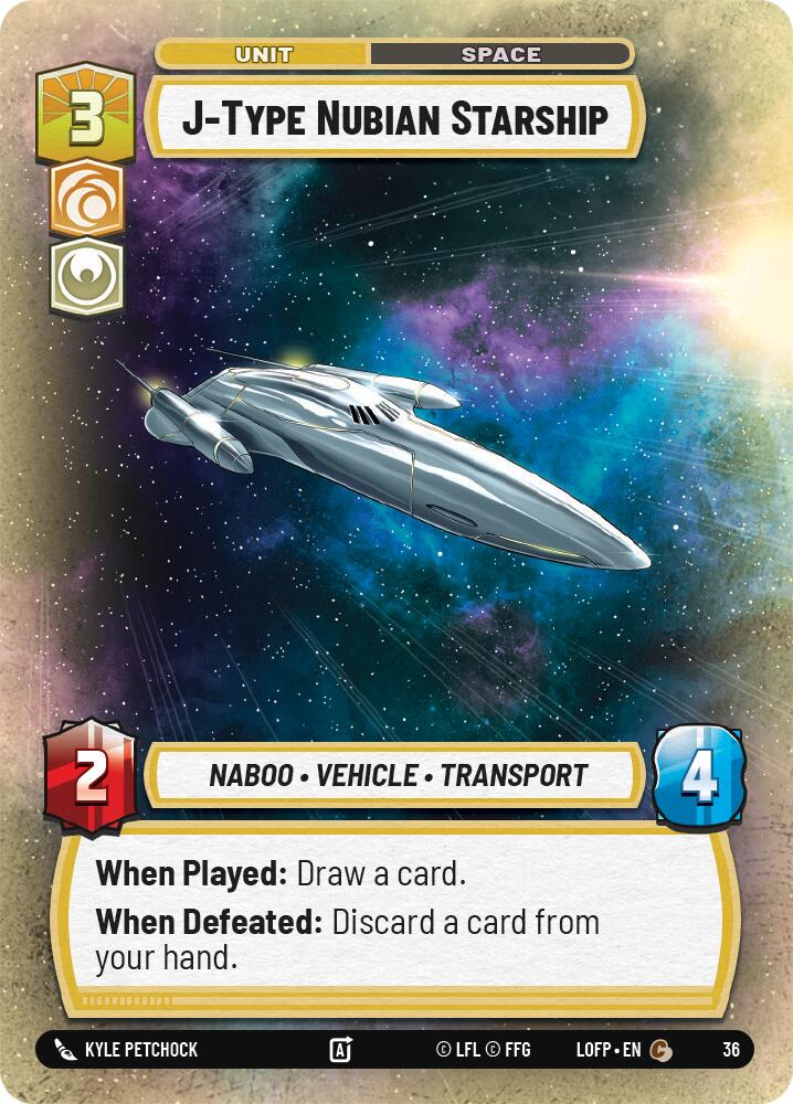 J-Type Nubian Starship (36) (36) [Judge Promos]