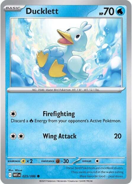 Ducklett (022/086) [Scarlet & Violet: White Flare]