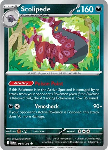 Scolipede (059/086) [Scarlet & Violet: Black Bolt]