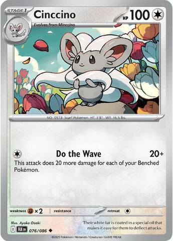 Cinccino (078/086) [Scarlet & Violet: Black Bolt]